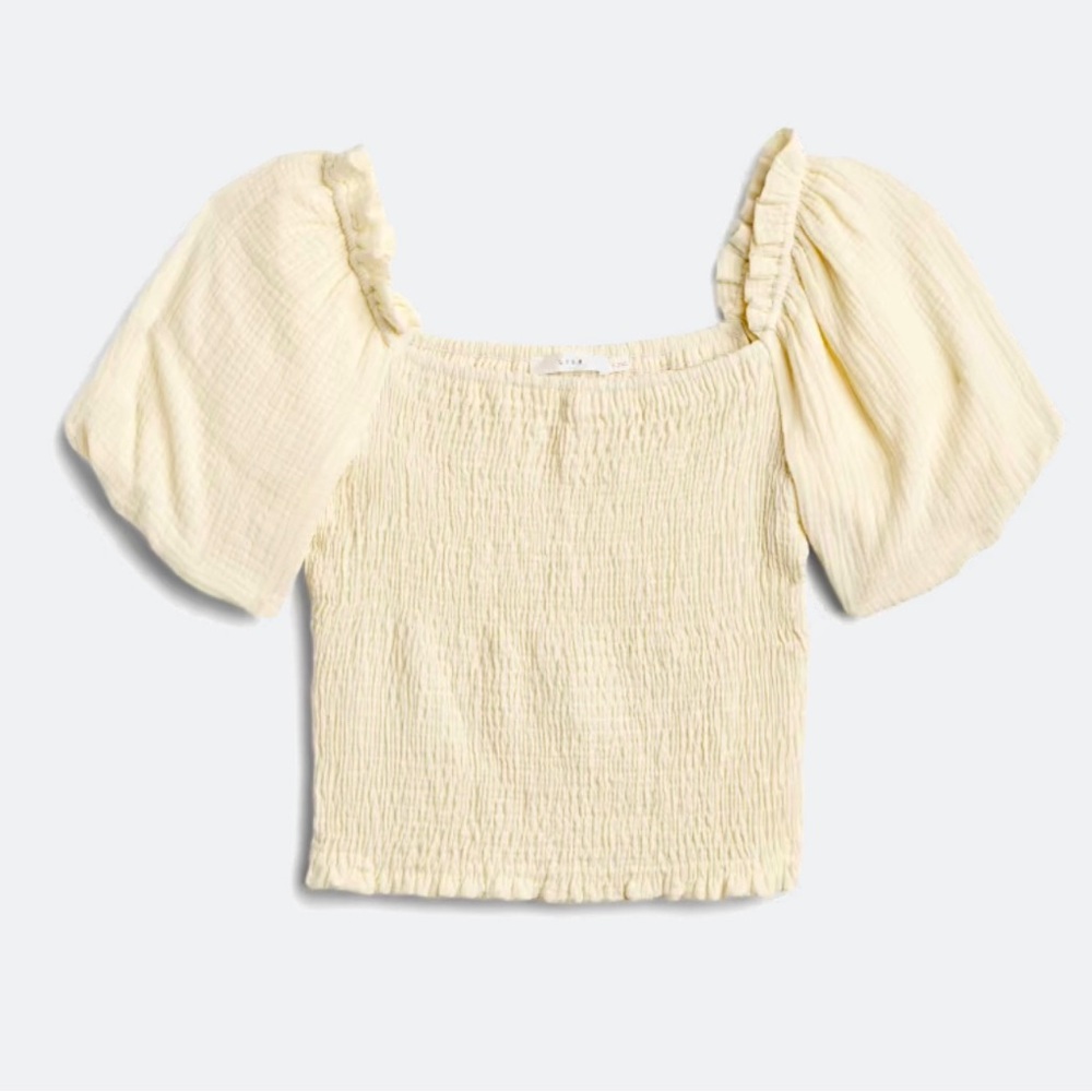 Lush Smocked Crop Top